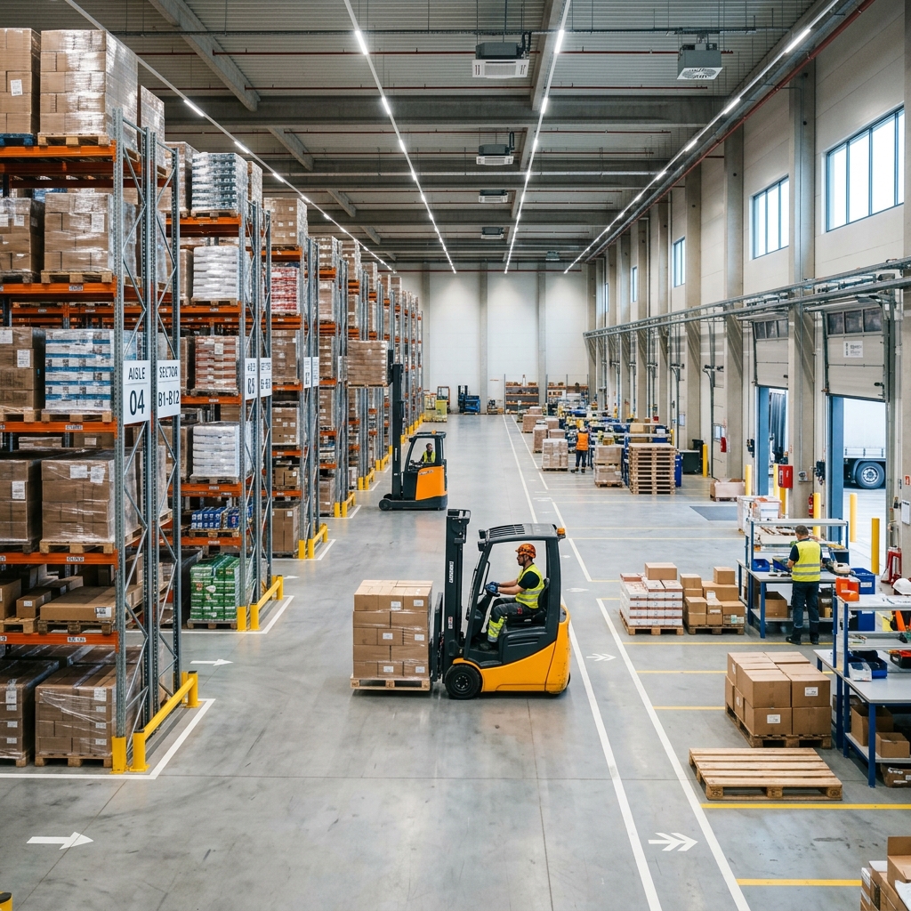 Warehouse logistics services in Hong Kong